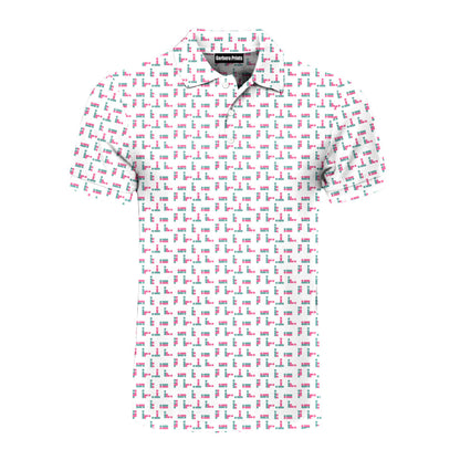 Puzzle S-e-x Ed. Lovers - Funny Golf Polo Shirt