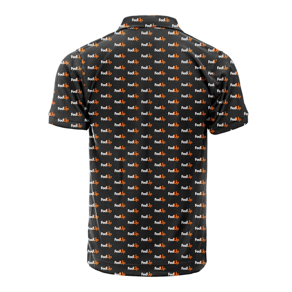 FedUp - Funny Golf Polo Shirt-Polo Shirt For Men-Gerbera Prints