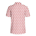 Greatest Lips-Polo Shirt For Men-Gerbera Prints
