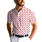 Greatest Lips-Polo Shirt For Men-Gerbera Prints