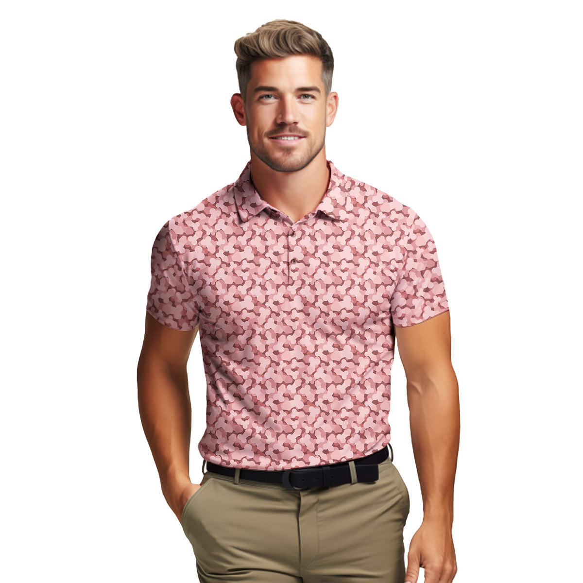 Frank and Beans - Funny Golf Polo Shirt-Polo Shirt For Men-Gerbera Prints