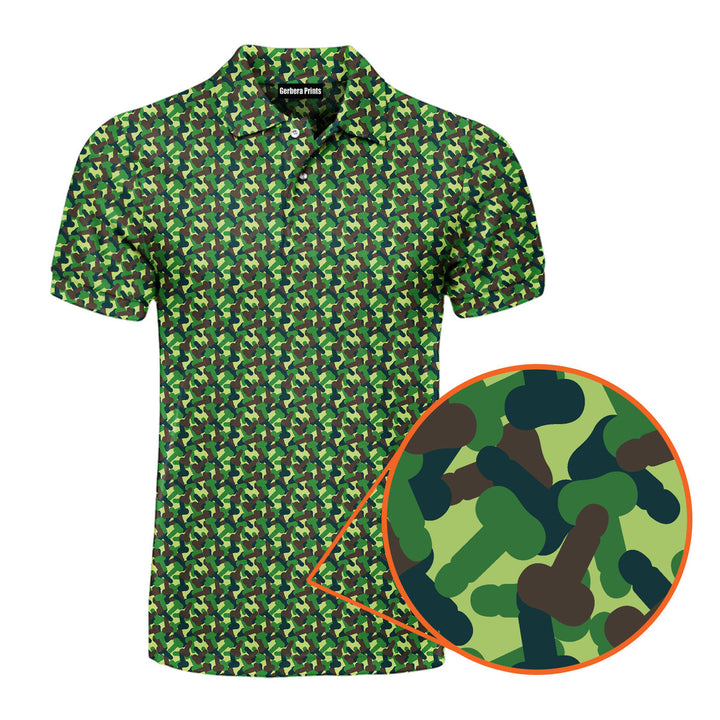 Camouflage Mode - Funny Golf Polo Shirt