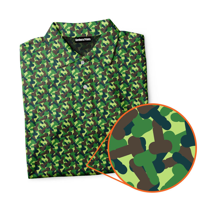 Camouflage Mode - Funny Golf Polo Shirt