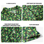 Camouflage Mode - Funny Golf Polo Shirt-Polo Shirt For Men-Gerbera Prints
