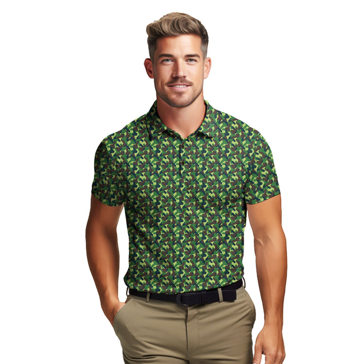 Camouflage Mode - Funny Golf Polo Shirt