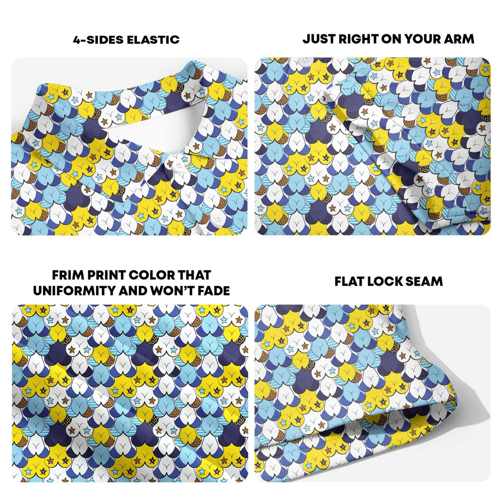 American Tatas Oktorberfest-Polo Shirt For Men-Gerbera Prints