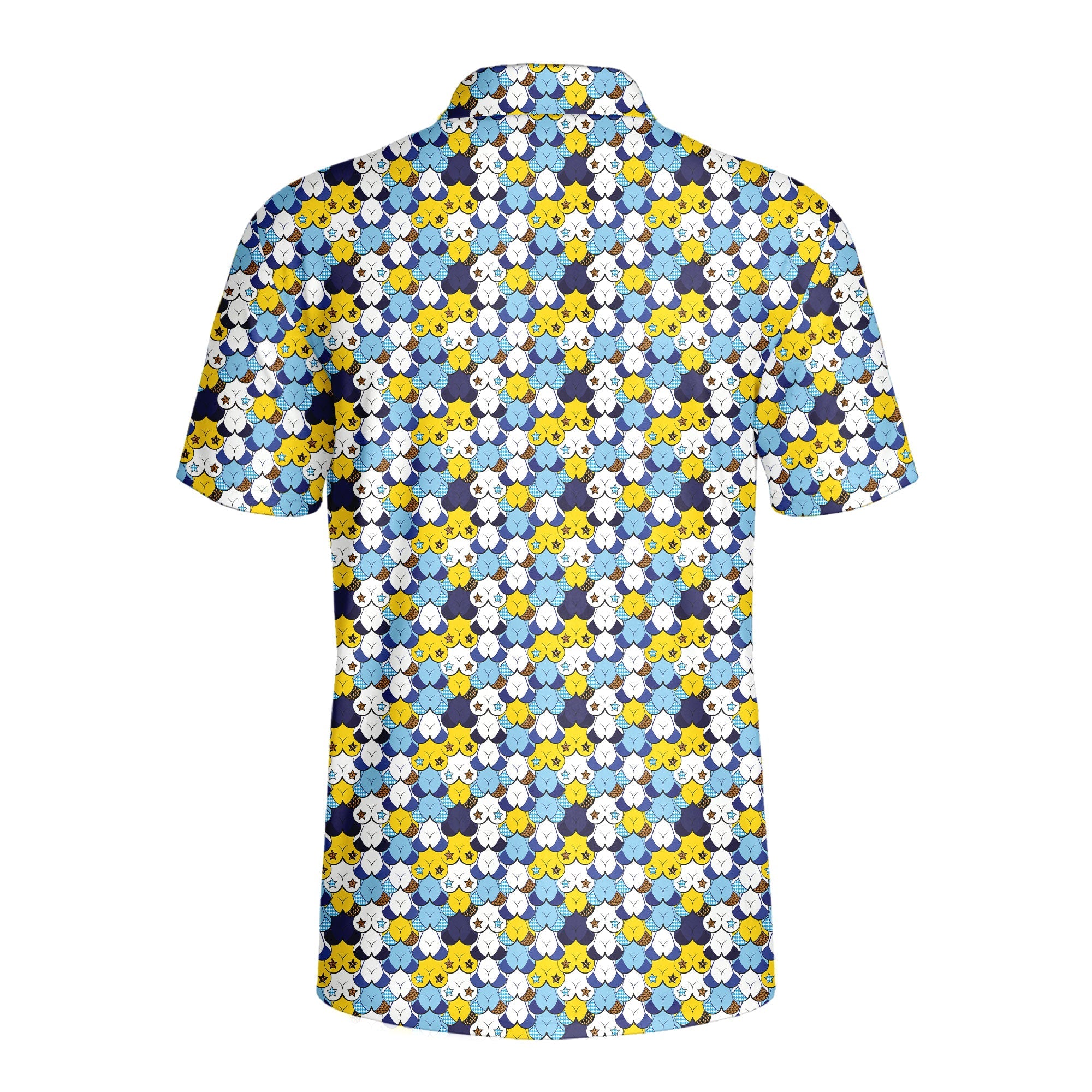 American Tatas Oktorberfest-Polo Shirt For Men-Gerbera Prints