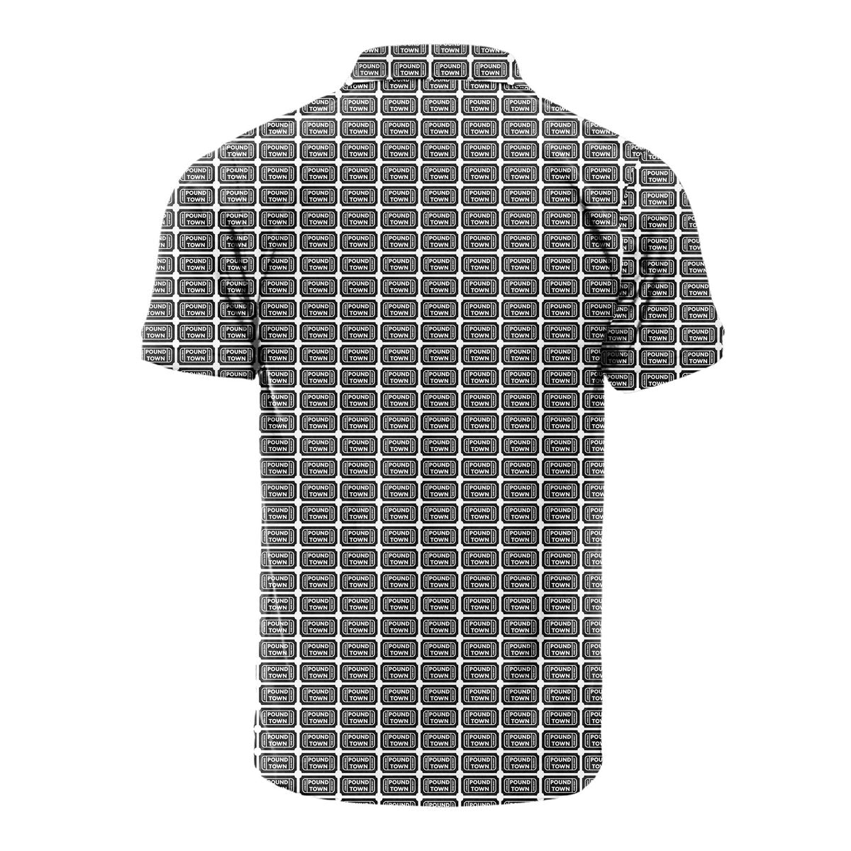 Pound Town - Funny Golf Polo Shirt-Polo Shirt For Men-Gerbera Prints