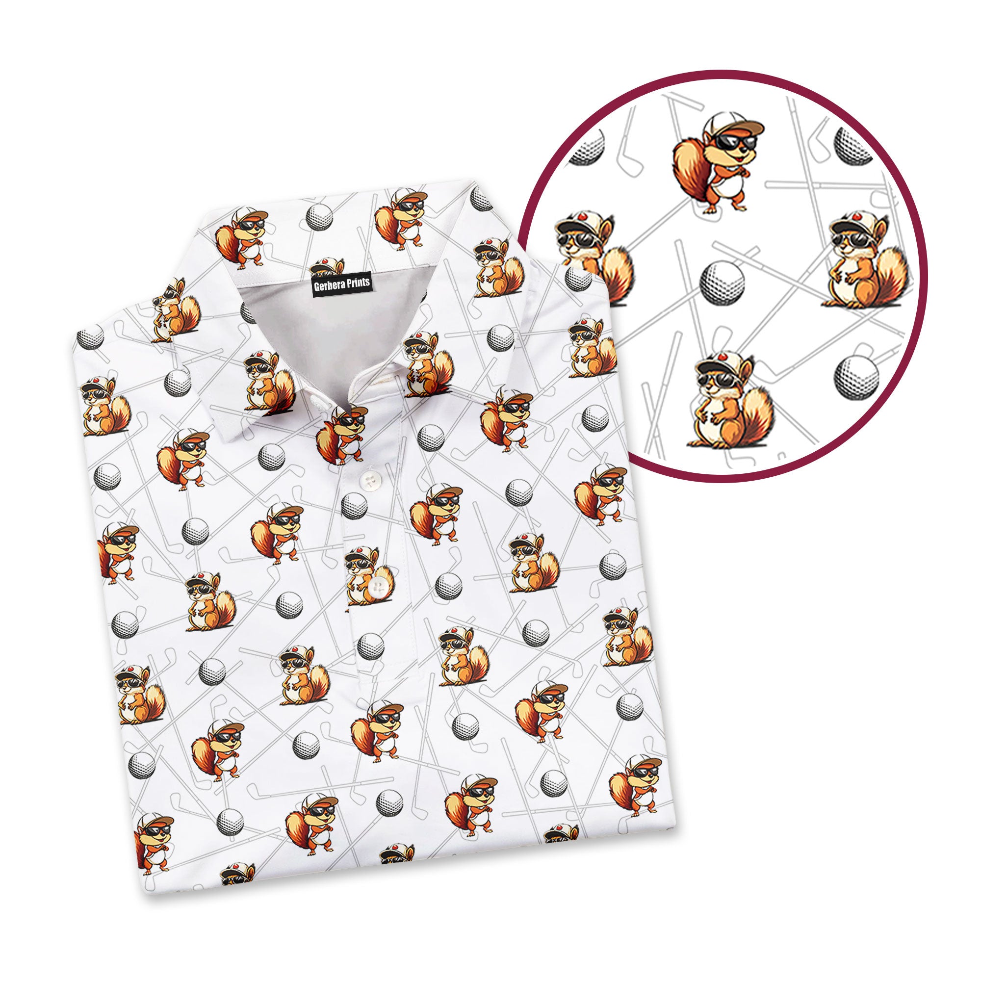 Squirrel - Golf Polo Shirt