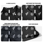 White Circle - Funny Golf Polo Shirt-Polo Shirt For Men-Gerbera Prints