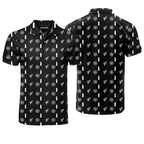 White Circle - Funny Golf Polo Shirt-Polo Shirt For Men-Gerbera Prints