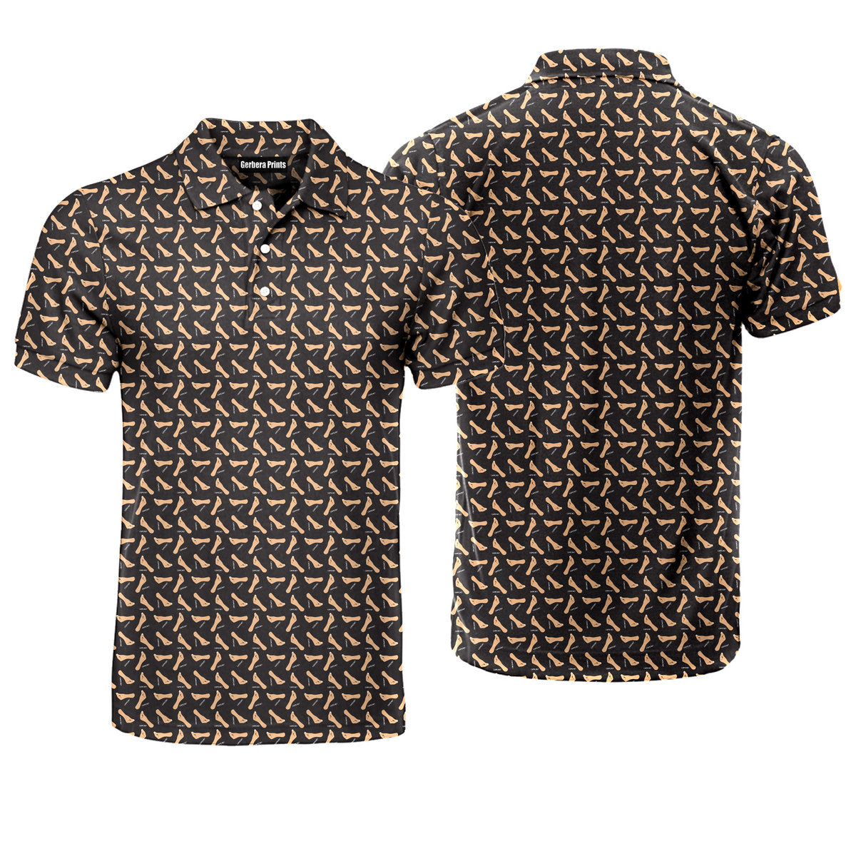 Capiche Italian Hand - Funny Golf Polo Shirt-Polo Shirt For Men-Gerbera Prints