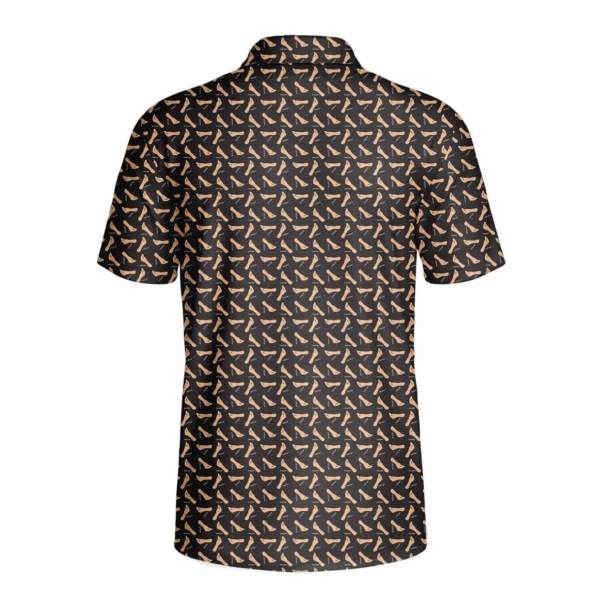 Capiche Italian Hand-Polo Shirt For Men-Gerbera Prints