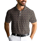 Capiche Italian Hand-Polo Shirt For Men-Gerbera Prints