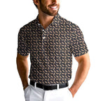 Capiche Italian Hand-Polo Shirt For Men-Gerbera Prints