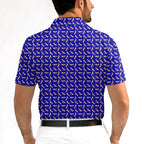 Capiche Italian Hand-Polo Shirt For Men-Gerbera Prints