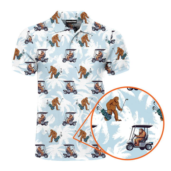 Sasquatch Bigfoot - Golf Polo Shirt