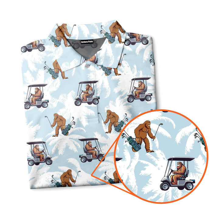 Sasquatch Bigfoot - Golf Polo Shirt