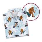 Sasquatch Bigfoot - Golf Polo Shirt