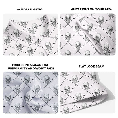 Skull Golf - Funny Golf Polo Shirt