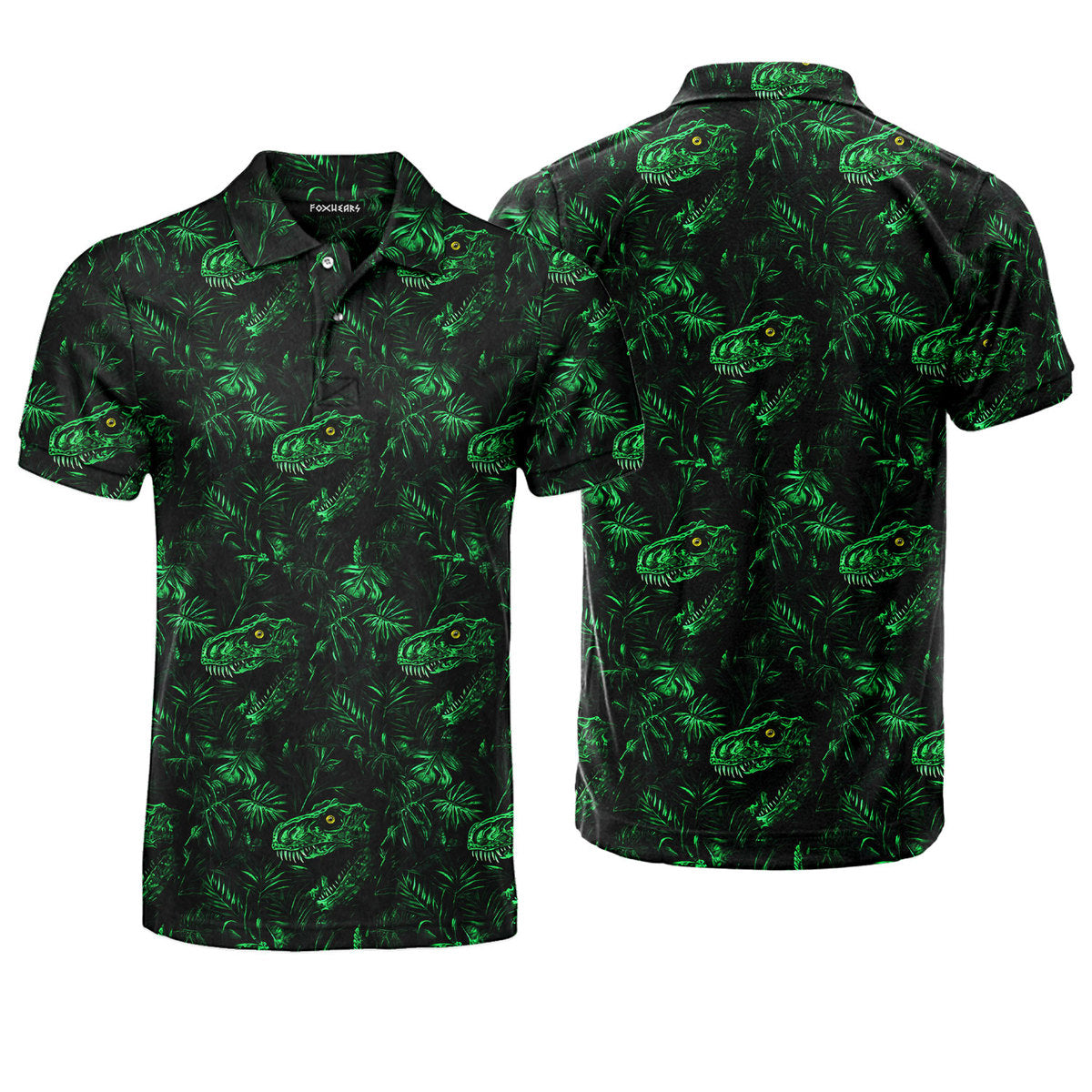 Hidden Dinosaur - Golf Polo Shirt