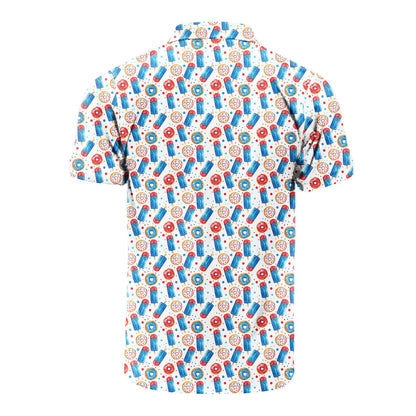 Patriotic Rocket Ice-Pop - Golf Polo Shirt