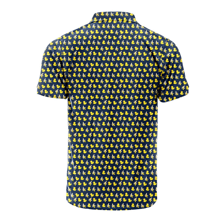 Big Duck Banana Funny - Funny Golf Polo Shirt