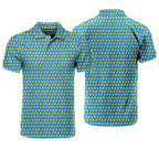 Swinging The Big Duck - Funny Golf Polo Shirt-Polo Shirt For Men-Gerbera Prints
