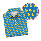 Swinging The Big Duck - Funny Golf Polo Shirt
