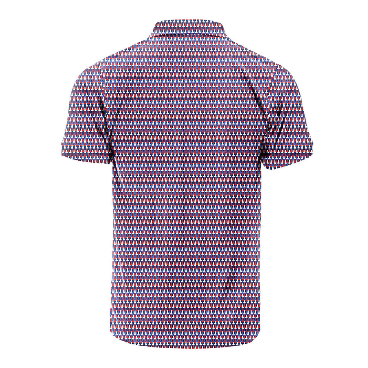 Frank and Beans Funny American - Funny Golf Polo Shirt-Polo Shirt For Men-Gerbera Prints