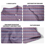 Frank and Beans Funny American - Funny Golf Polo Shirt-Polo Shirt For Men-Gerbera Prints