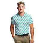 Love Turtles - Funny Golf Polo Shirt-Polo Shirt For Men-Gerbera Prints