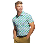 Love Turtles - Funny Golf Polo Shirt-Polo Shirt For Men-Gerbera Prints