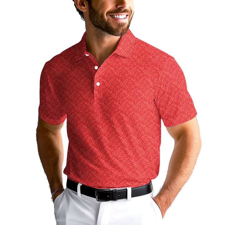 Sixty Nine - Funny Golf Polo Shirt Premium