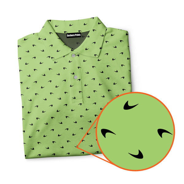 The Flintstone Pebbles - Funny Golf Polo