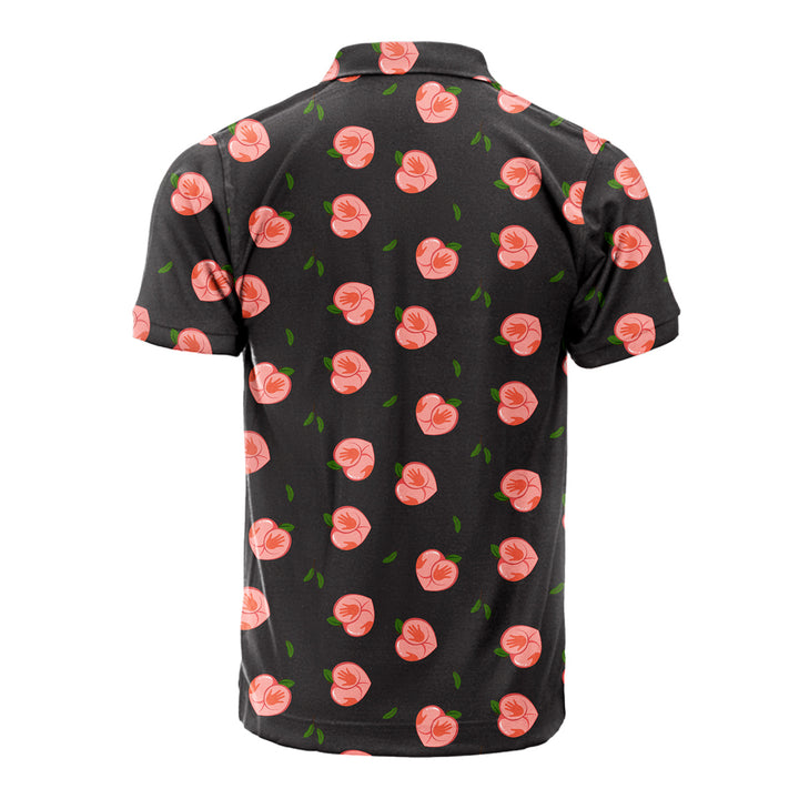 Nice Peaches - Funny Golf Polo Shirt