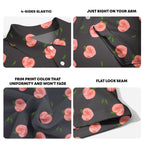 Nice Peaches - Funny Golf Polo Shirt-Polo Shirt For Men-Gerbera Prints