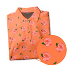 Nice Peaches - Funny Golf Polo Shirt-Polo Shirt For Men-Gerbera Prints