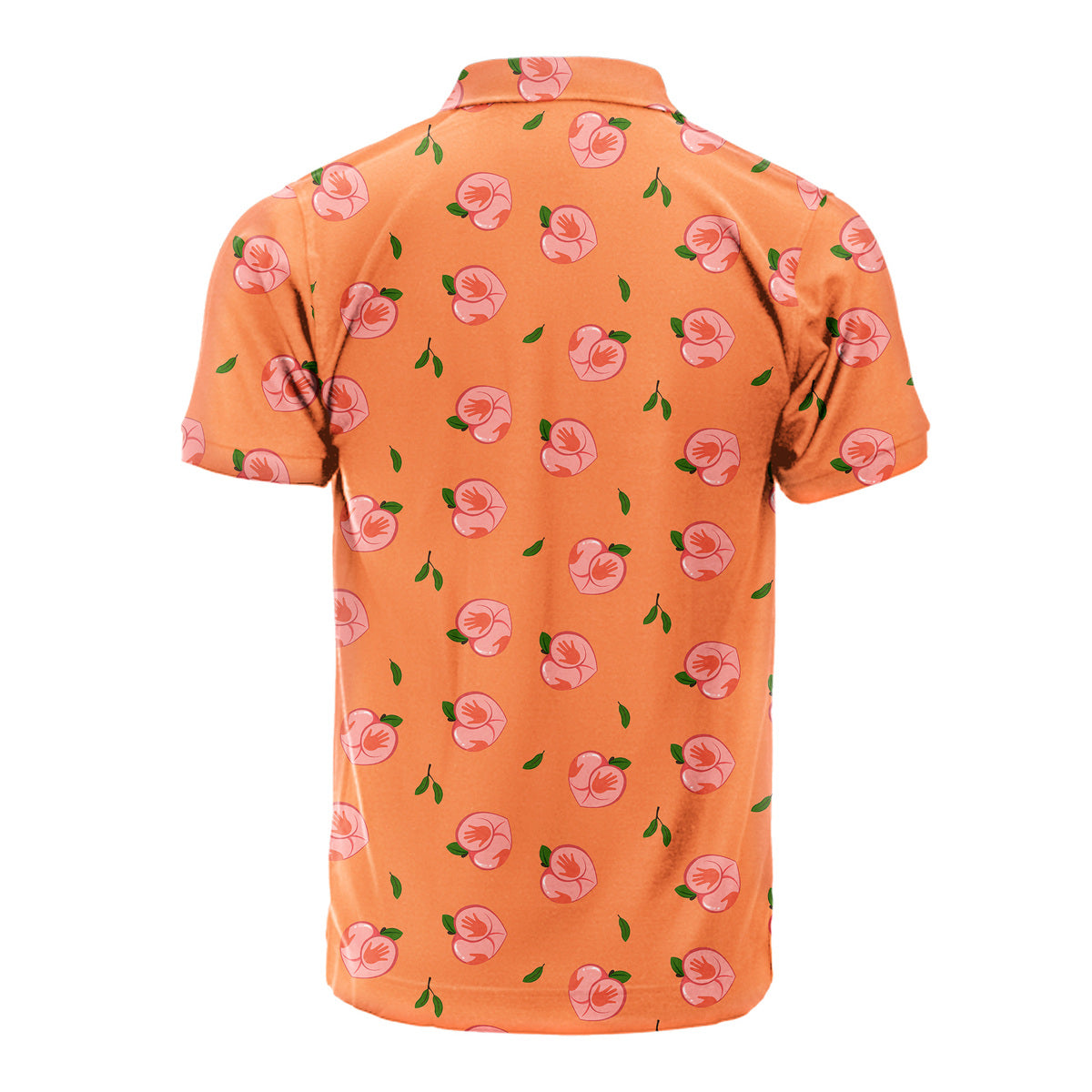 Nice Peaches - Funny Golf Polo Shirt-Polo Shirt For Men-Gerbera Prints