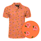 Nice Peaches - Funny Golf Polo Shirt-Polo Shirt For Men-Gerbera Prints