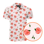 Nice Peaches - Funny Golf Polo Shirt-Polo Shirt For Men-Gerbera Prints