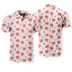 Nice Peaches - Funny Golf Polo Shirt-Polo Shirt For Men-Gerbera Prints