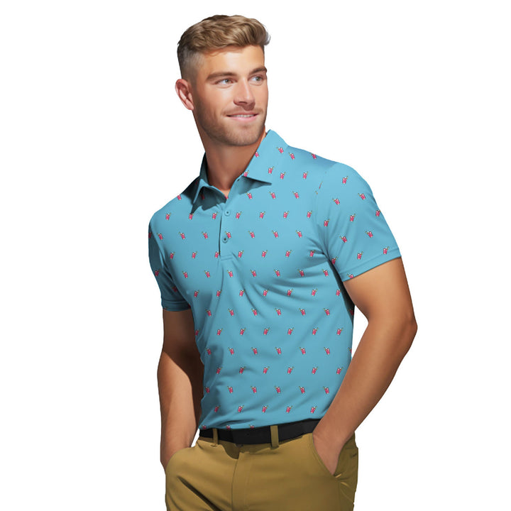 It's Fore O'clock Somewhere - Golf Polo Shirt