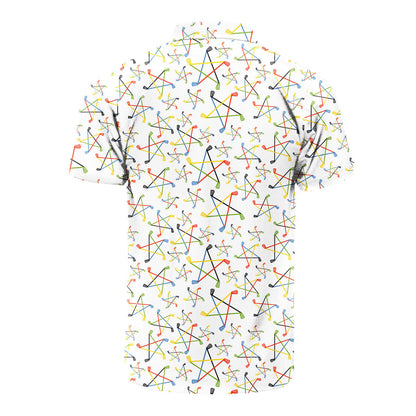 On Par Lets Play Throught - Golf Polo Shirt