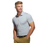 A Taste of Eggplant & Peach - Funny Golf Polo Shirt-Polo Shirt For Men-Gerbera Prints