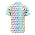 A Taste of Eggplant & Peach - Funny Golf Polo Shirt-Polo Shirt For Men-Gerbera Prints