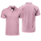 2 in the Pink 1 in the Stink Funny Shocker - Funny Golf Polo Shirt-Polo Shirt For Men-Gerbera Prints