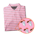 2 in the Pink 1 in the Stink Funny Shocker - Funny Golf Polo Shirt-Polo Shirt For Men-Gerbera Prints