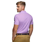 2 in the Pink 1 in the Stink Funny Shocker - Funny Golf Polo Shirt-Polo Shirt For Men-Gerbera Prints