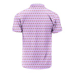 2 in the Pink 1 in the Stink Funny Shocker - Funny Golf Polo Shirt-Polo Shirt For Men-Gerbera Prints